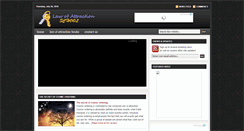 Desktop Screenshot of lawofattractionschool.com